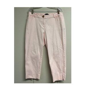 Talbot's cotton "Perfect Crops" in Light Pink 14 WP Women's Petite (Plus Petite)